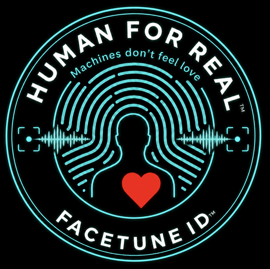 HUMAN FOR REAL — Machines don't love — FACETUNE ID